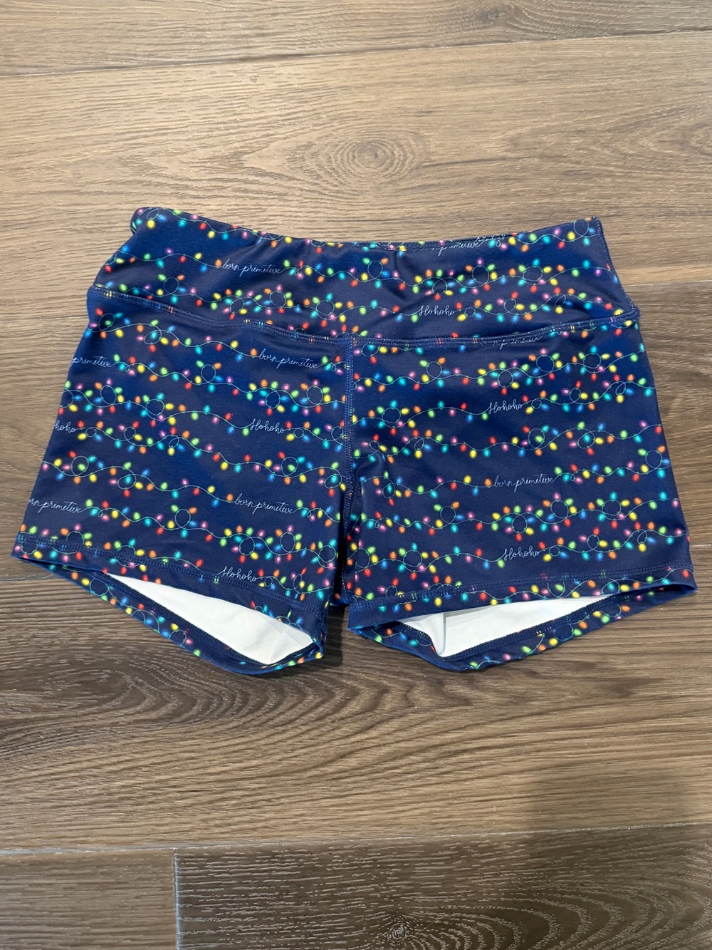 Born Primitive Navy Holiday Lights Booty Shorts